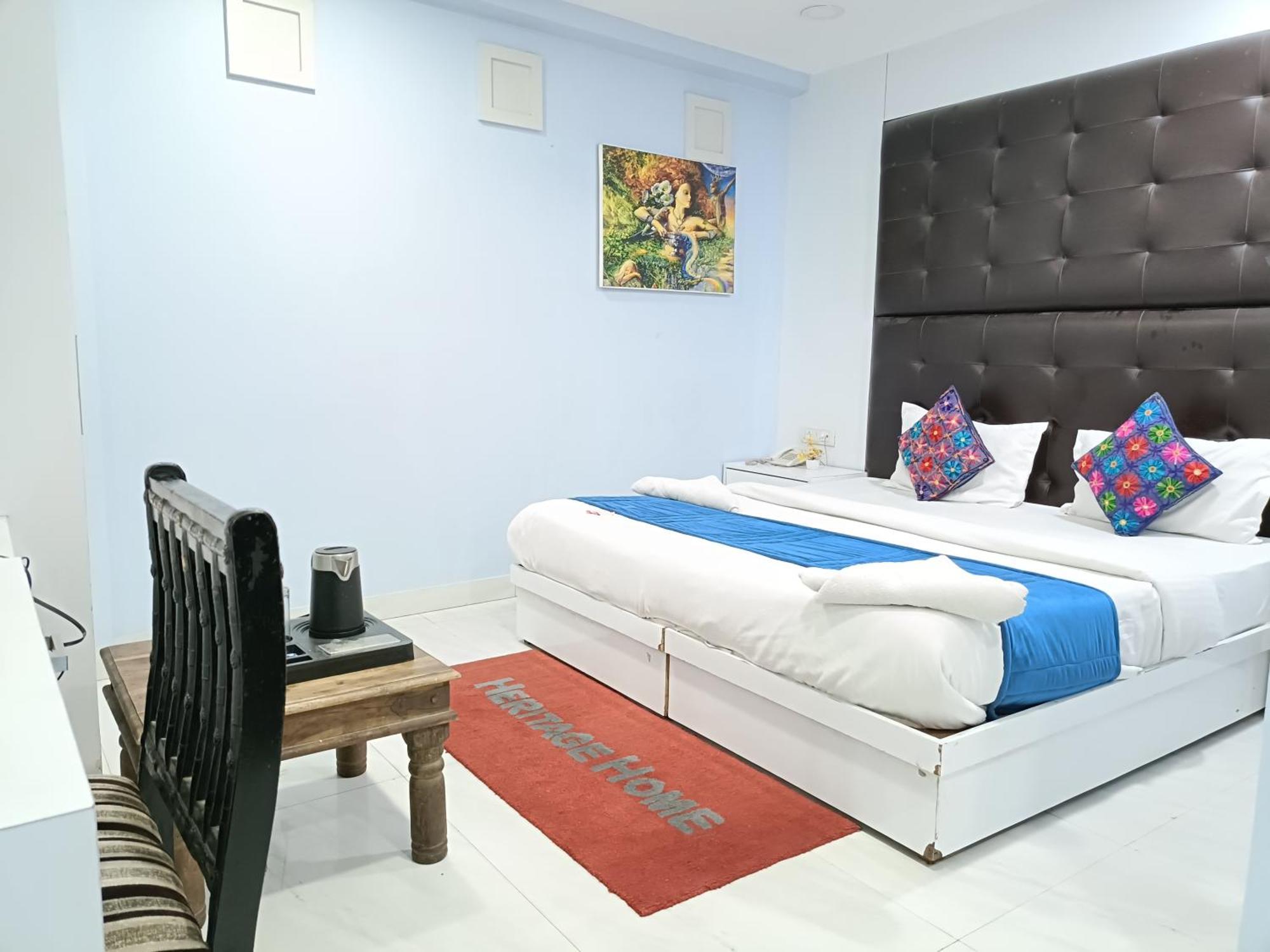 Hotel Heritage Home Walking 1 Minuit From R K Ashram Metro Station New Delhi Eksteriør bilde